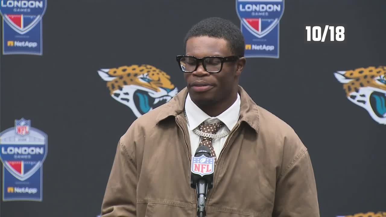 Travis Hunter on his performance in Week 6 at Wembley Stadium