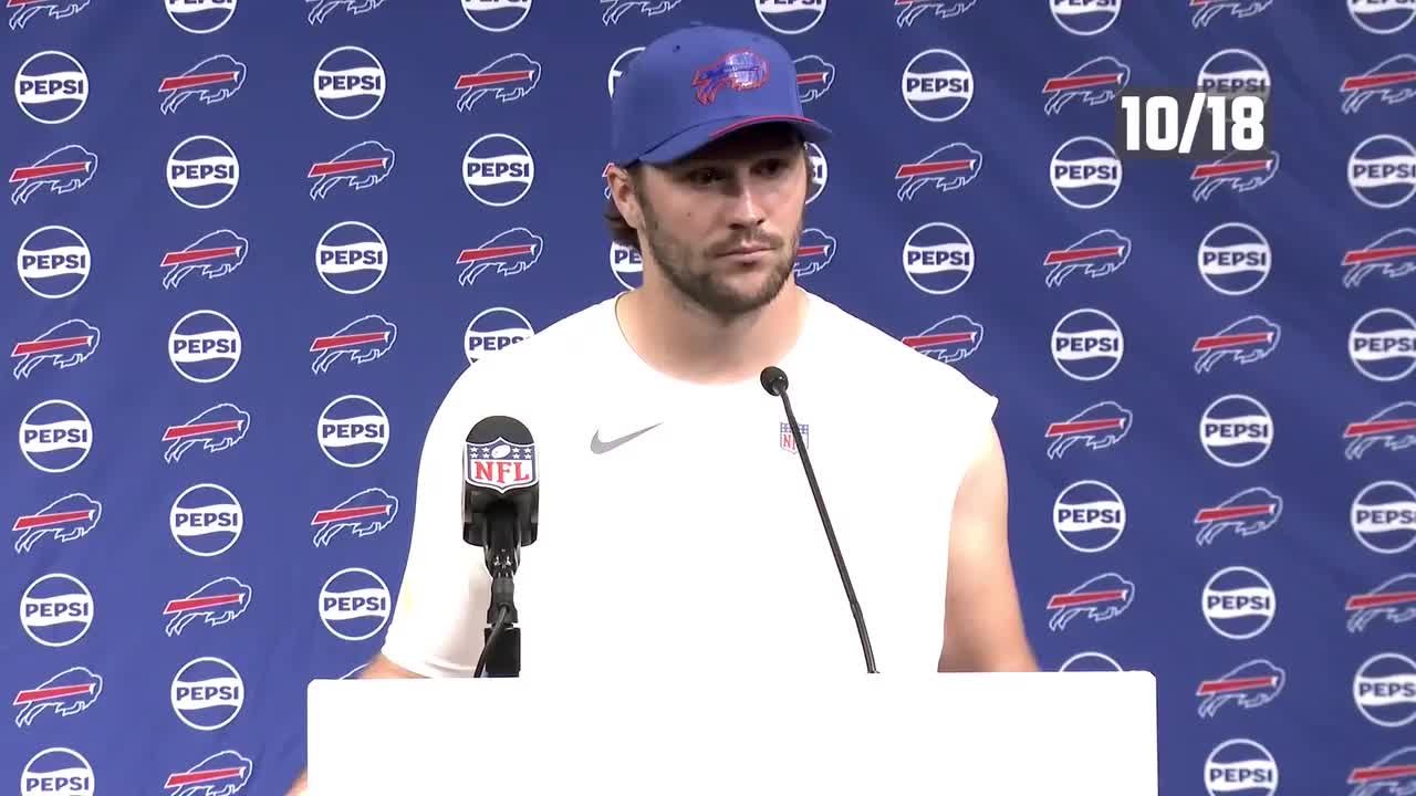 Josh Allen reflects on nail biter vs. Raiders