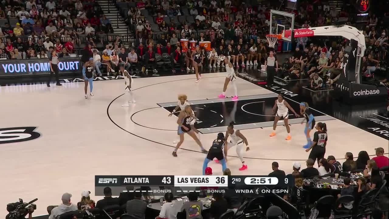 Allisha Gray Top Points vs. Las Vegas Aces