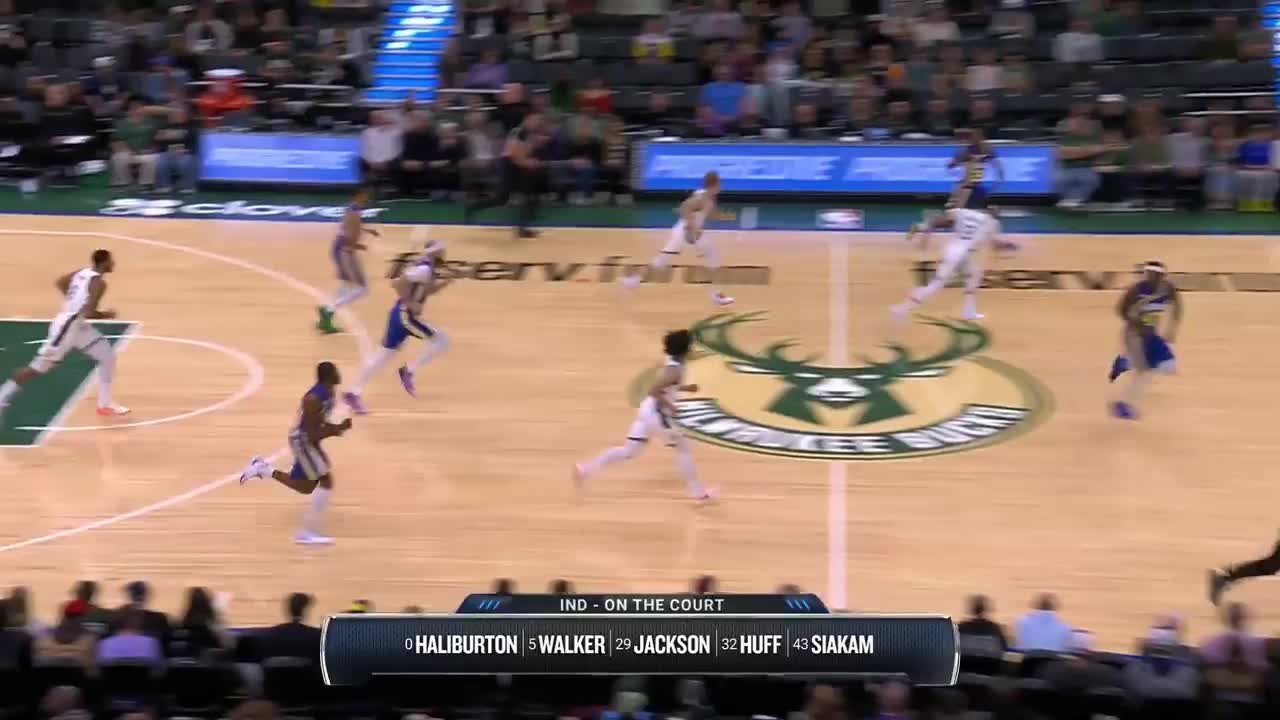 Quenton Jackson with the great assist!