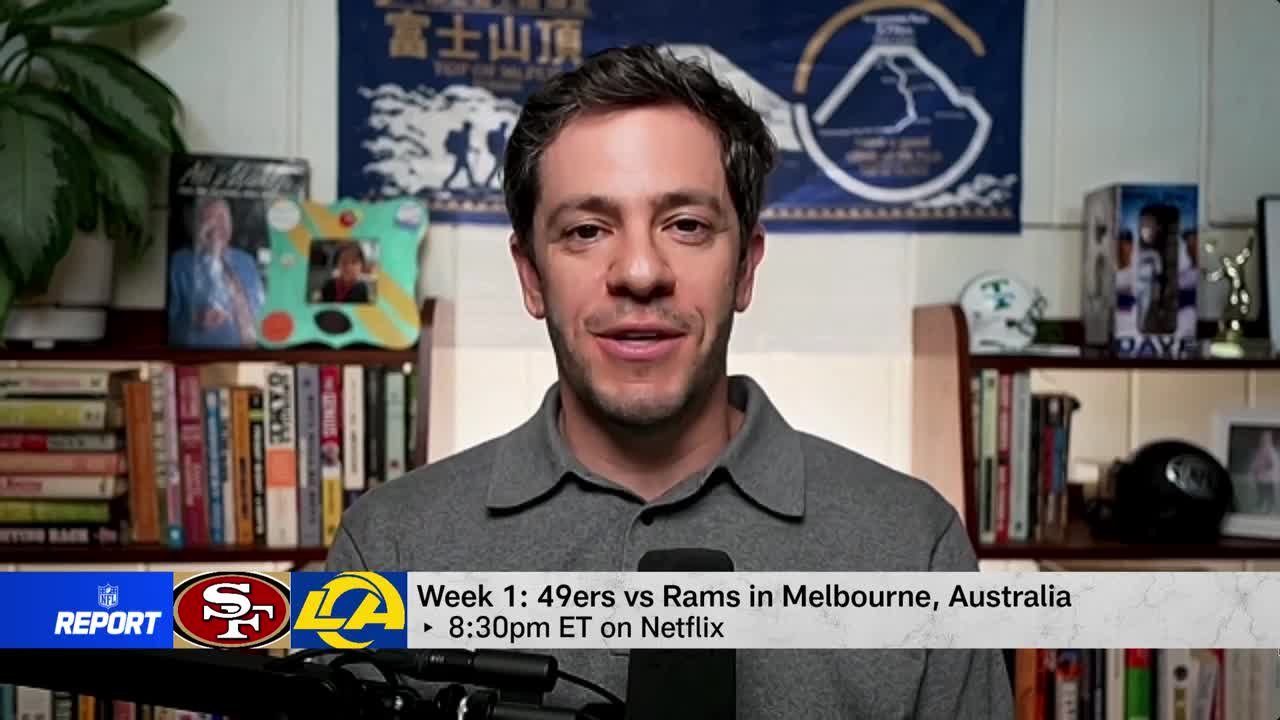 George Kittle, Nick Bosa make trip to Australia with 49ers for Week 1 matchup 'The NFL Report'