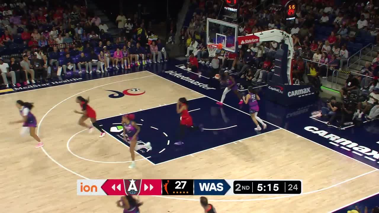 Allisha Gray Top Points vs. Washington Mystics