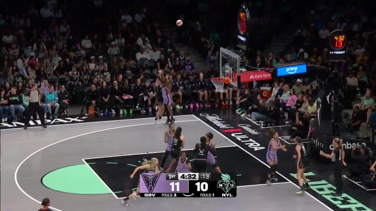 Leonie Fiebich Top 3-pointers vs. Golden State Valkyries