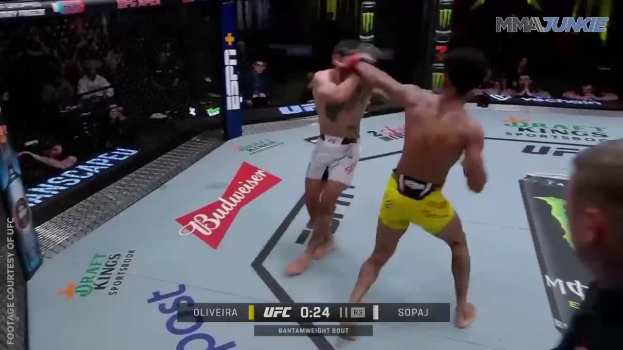 マリオ・バウティスタ対ヴィニシウス・オリベイラの内訳 | UFC ベガス 113