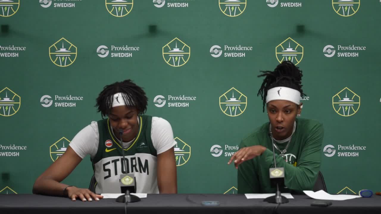 SEA vs CHi Postgame Presser: Horston and Malonga