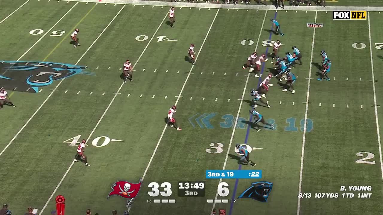 Buccaneers' best defensive plays vs. Panthers Week 7