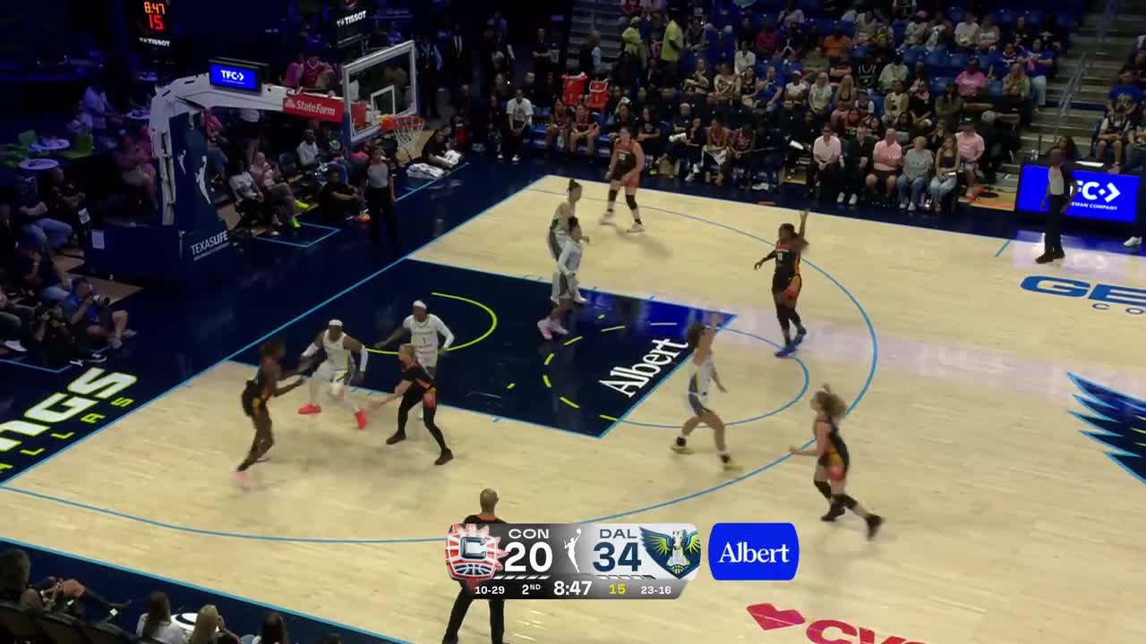 Diamond Miller Top Points vs. Dallas Wings