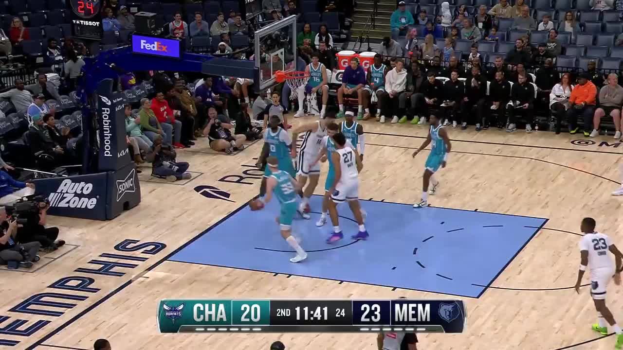 Zach Edey rocks the rim