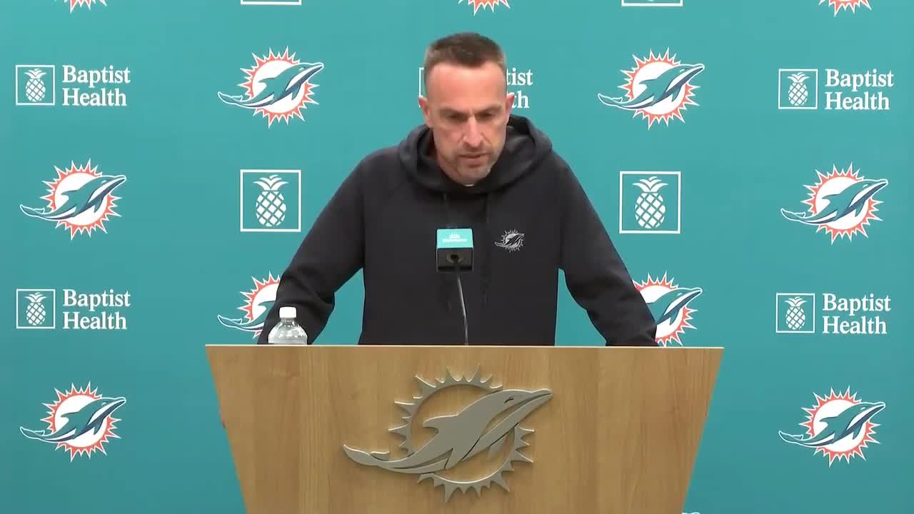 Jeff Hafley on Dolphins' first win of the 2026 NFL season
