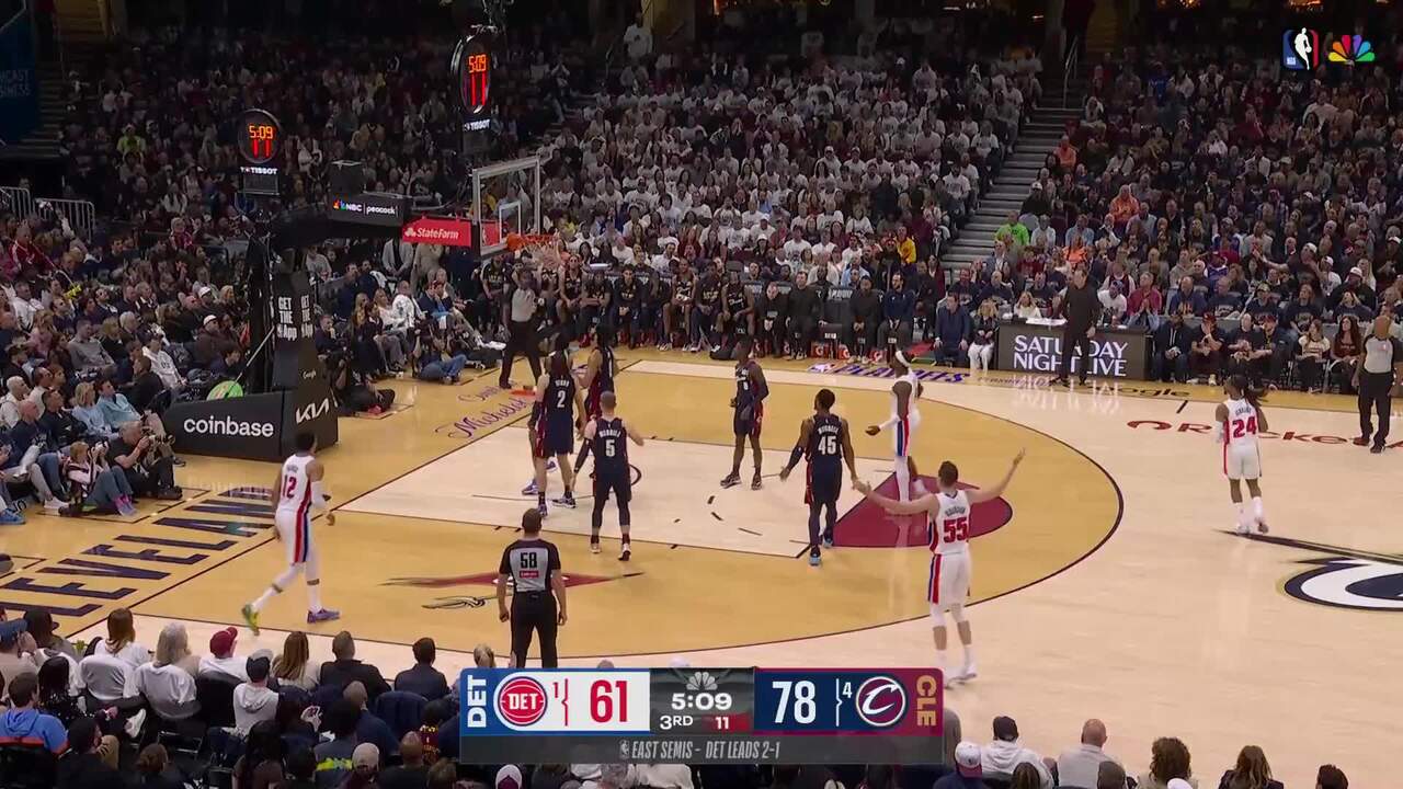 Caris LeVert scores and draws the foul