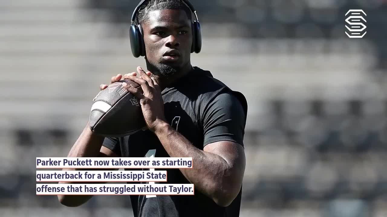 Mississippi State QB Kamario Taylor Out for Season With Toe Injury