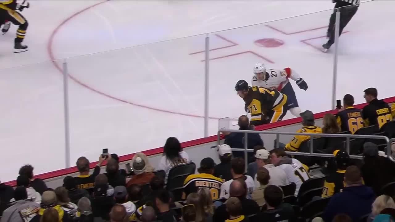 Cooper Black with a Goalie Save vs. Pittsburgh Penguins