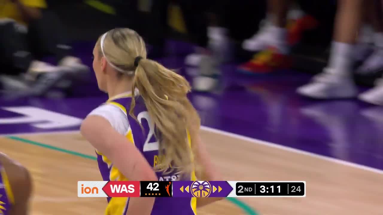 Cameron Brink Top Points vs. Washington Mystics