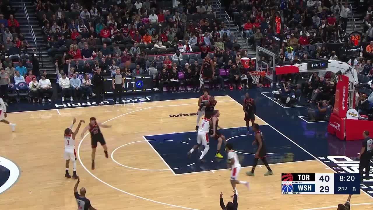 Trae Young hits from way downtown