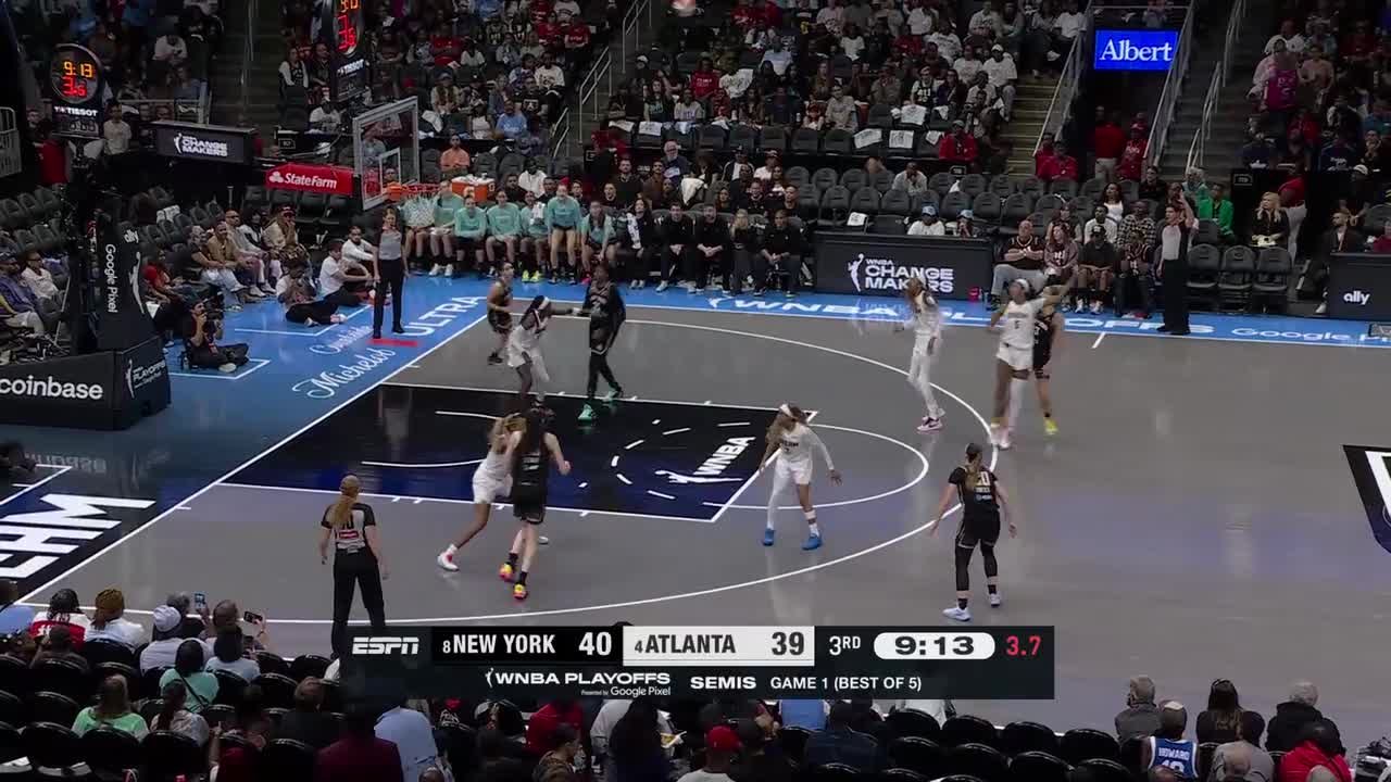 Leonie Fiebich Top Points vs. Atlanta Dream