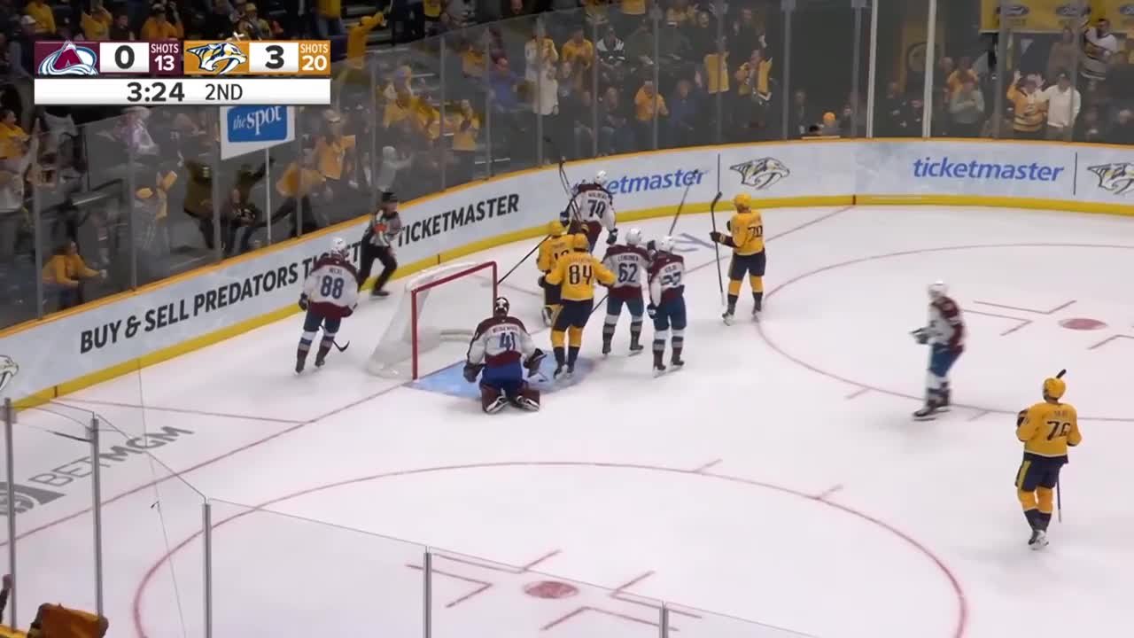 Nashville Predators vs. Colorado Avalanche - Game Highlights