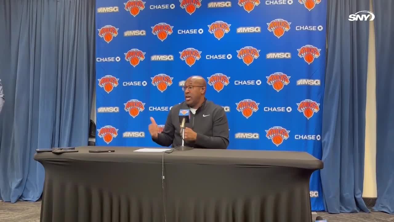 Mike Brown on Knicks’ 0-3 start: “There’s no light switch”