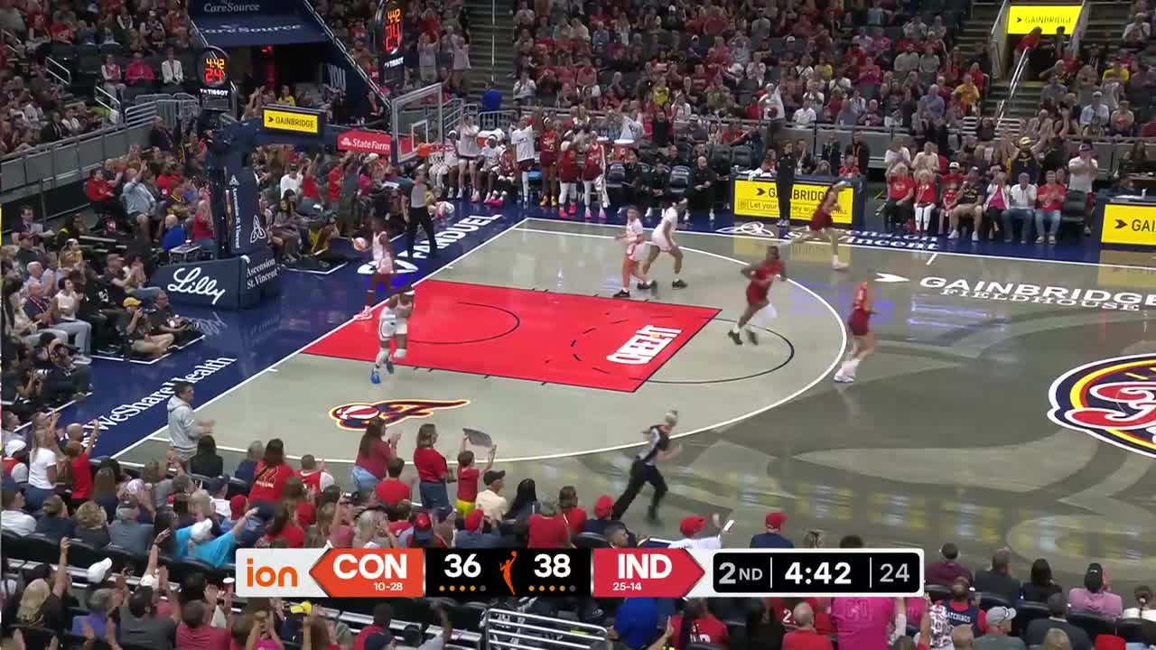 Kelsey Mitchell Top Points vs. Connecticut Sun