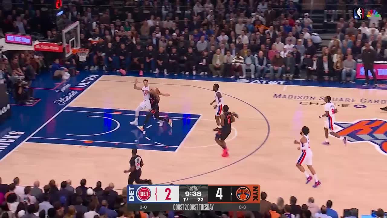New York Knicks vs. Detroit Pistons - Game Highlights