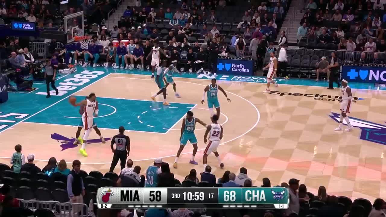 Charlotte Hornets vs. Miami Heat - Game Highlights