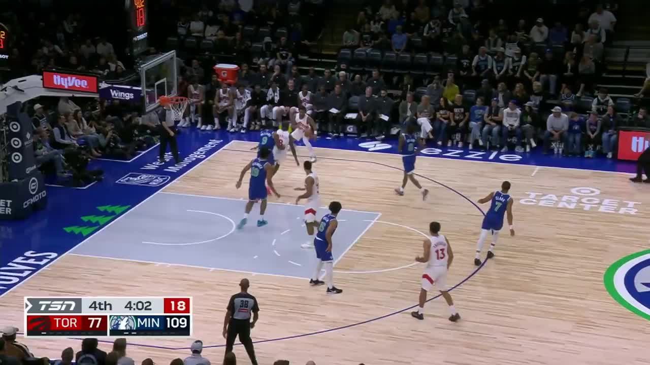 Trayce Jackson-Davis gets the And-1