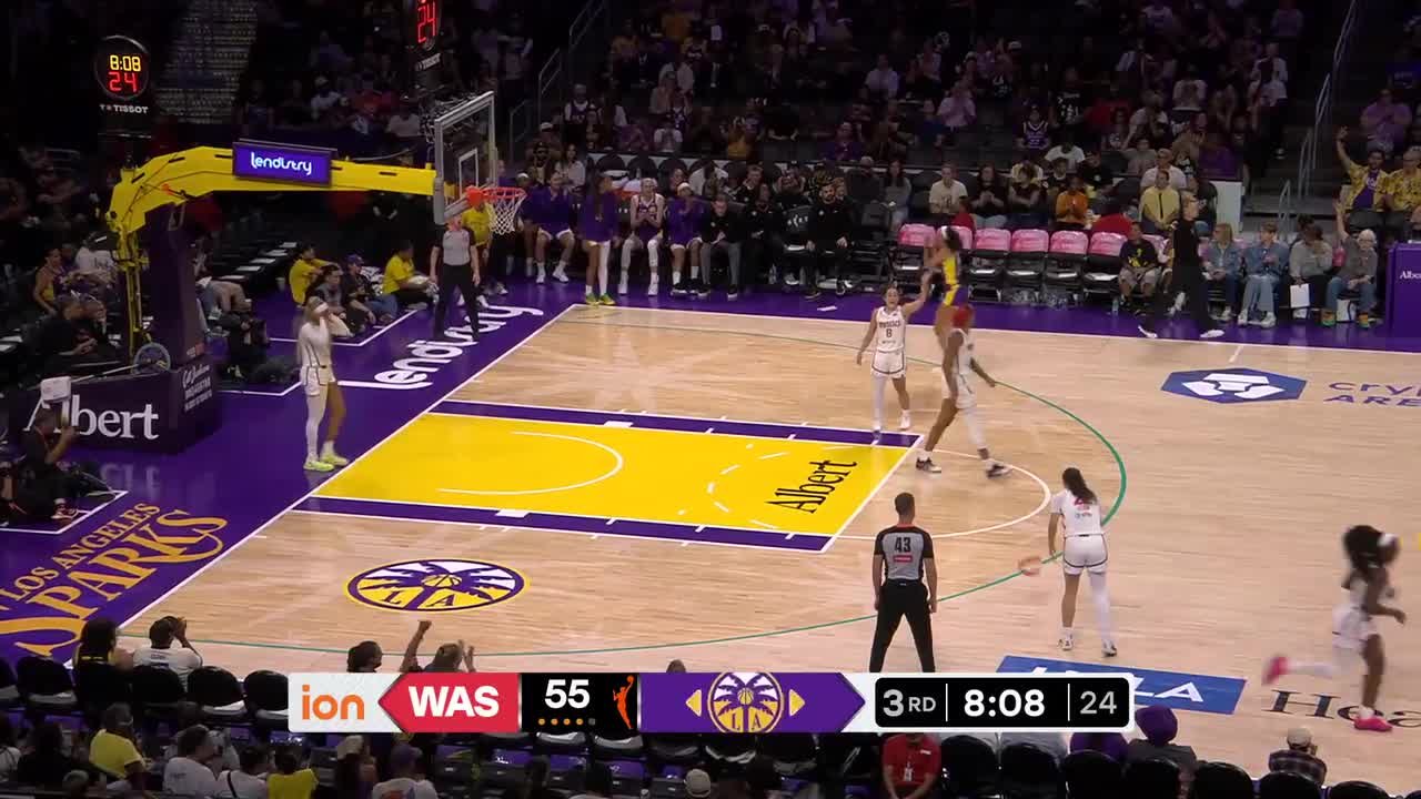 Erica Wheeler Top Points vs. Washington Mystics