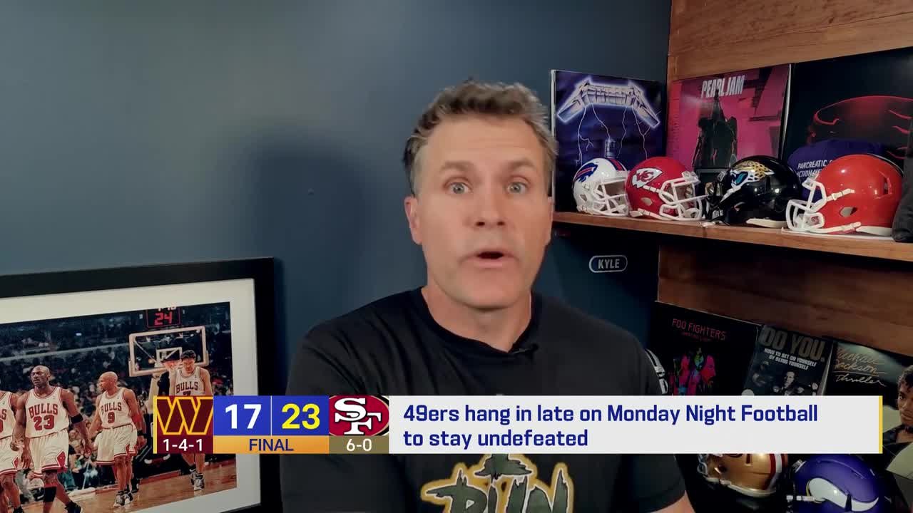 What do you make of 49ers Week 6 'MNF' win vs. Commanders 'GMFB'