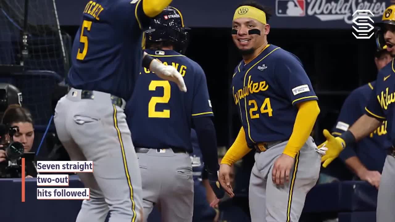 Brewers Rout Rays 10-1, Move One Win From First World Series Title