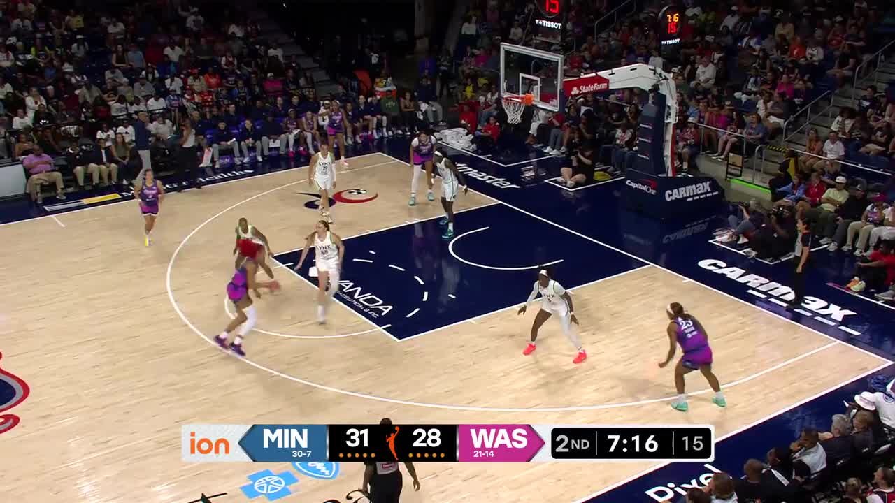 Courtney Williams Top Points vs. Washington Mystics