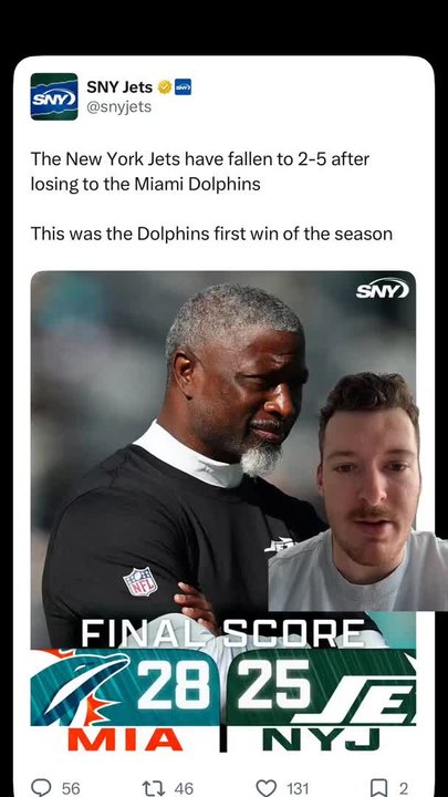 An Inexcusable Loss for the Jets