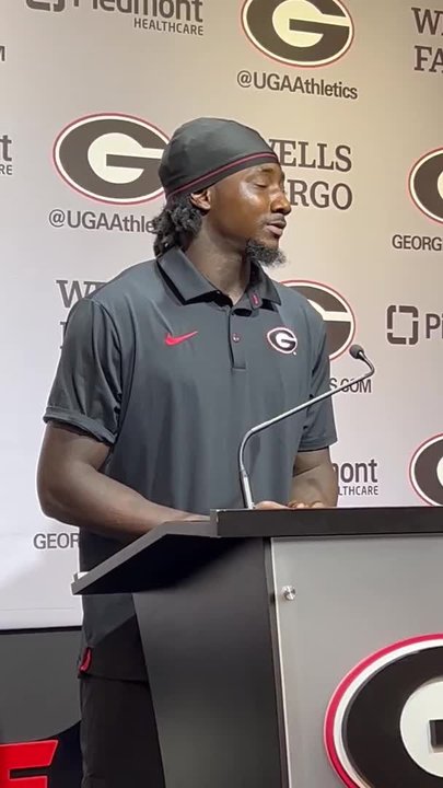 WATCH Georgia football CB Ellis Robinson on his 'next play mentality'