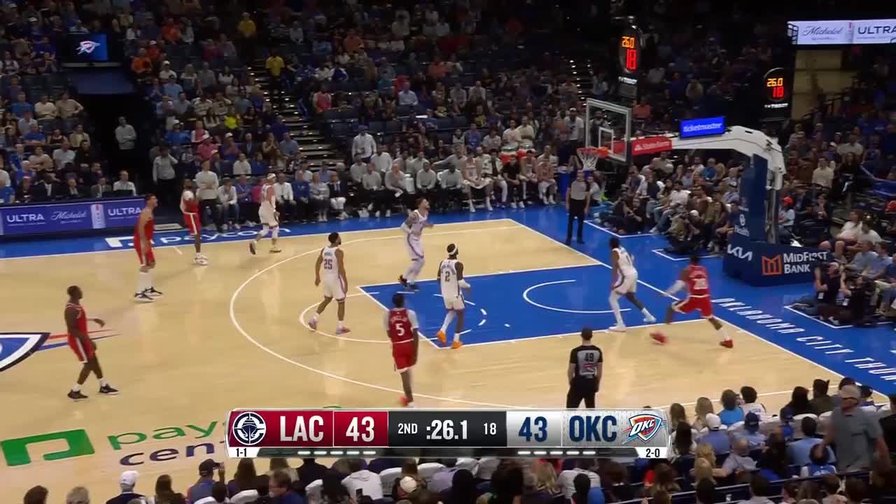 Darius Garland hits from way downtown