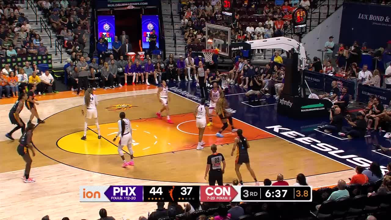 Game Recap: Connecticut Sun 75, Phoenix Mercury 72 (08/07/2026)