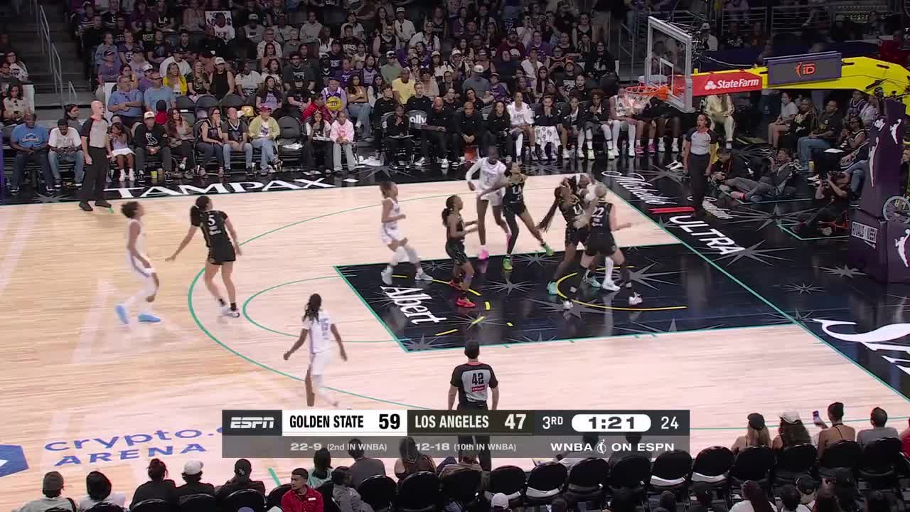Janelle Salaun Top Points vs. Los Angeles Sparks