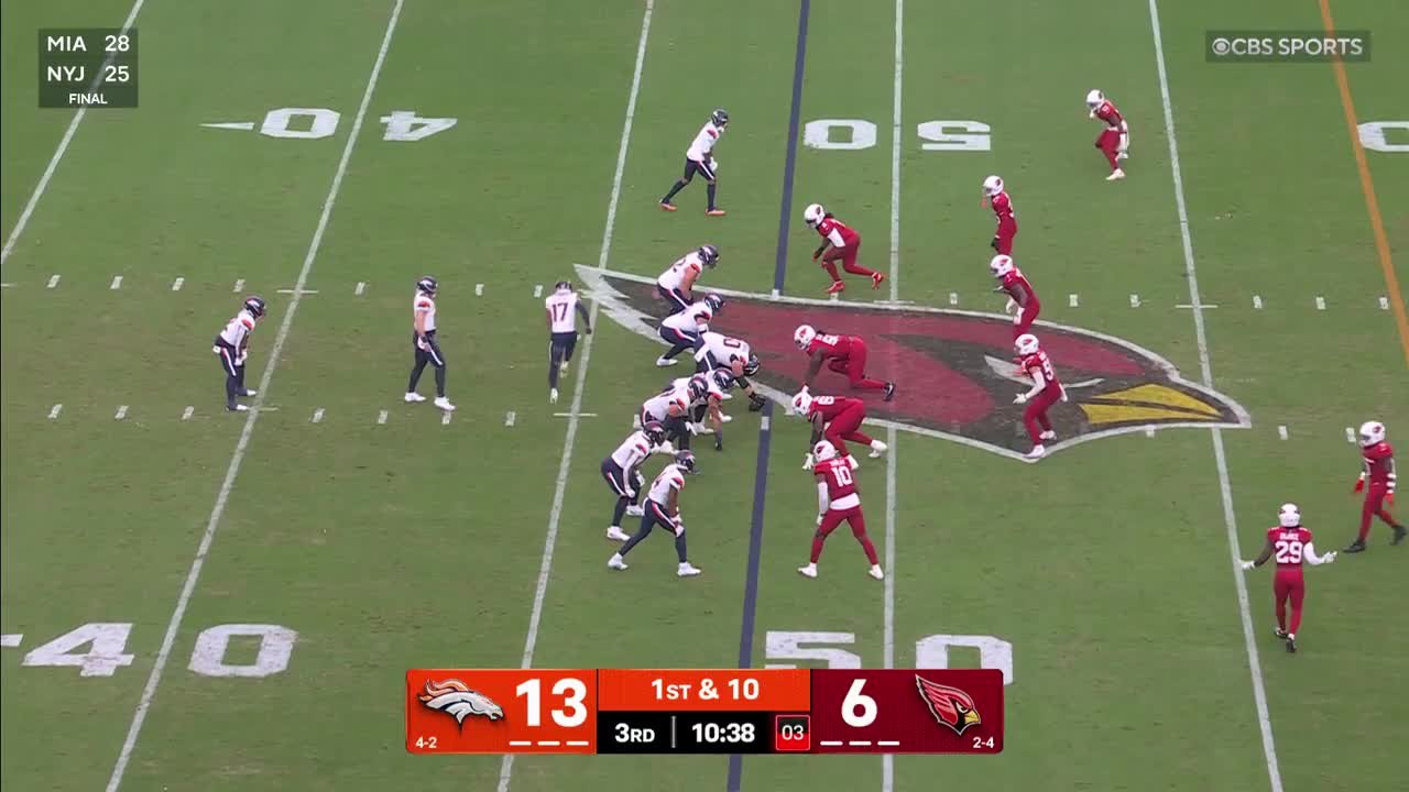 Bo Nix's best plays from 2-TD, 296-yard game vs. Cardinals Week 7