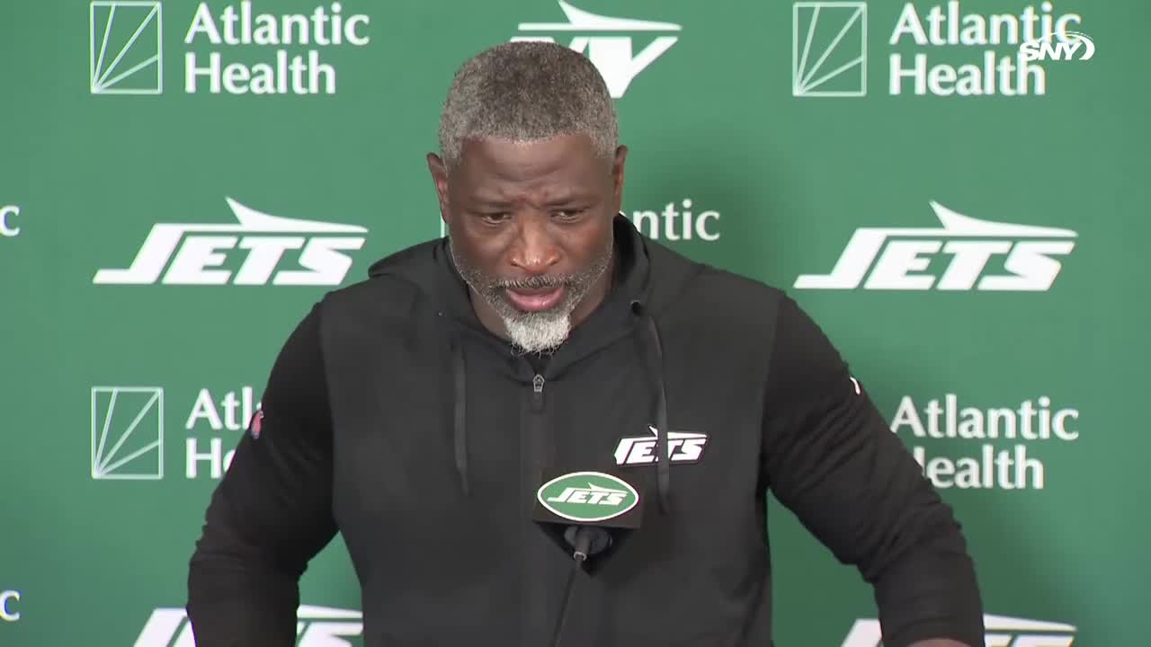 Jets coach Aaron Glenn updates David Bailey injury, talks first team scrimmage of camp, Isaiah Williams continuing to impress
