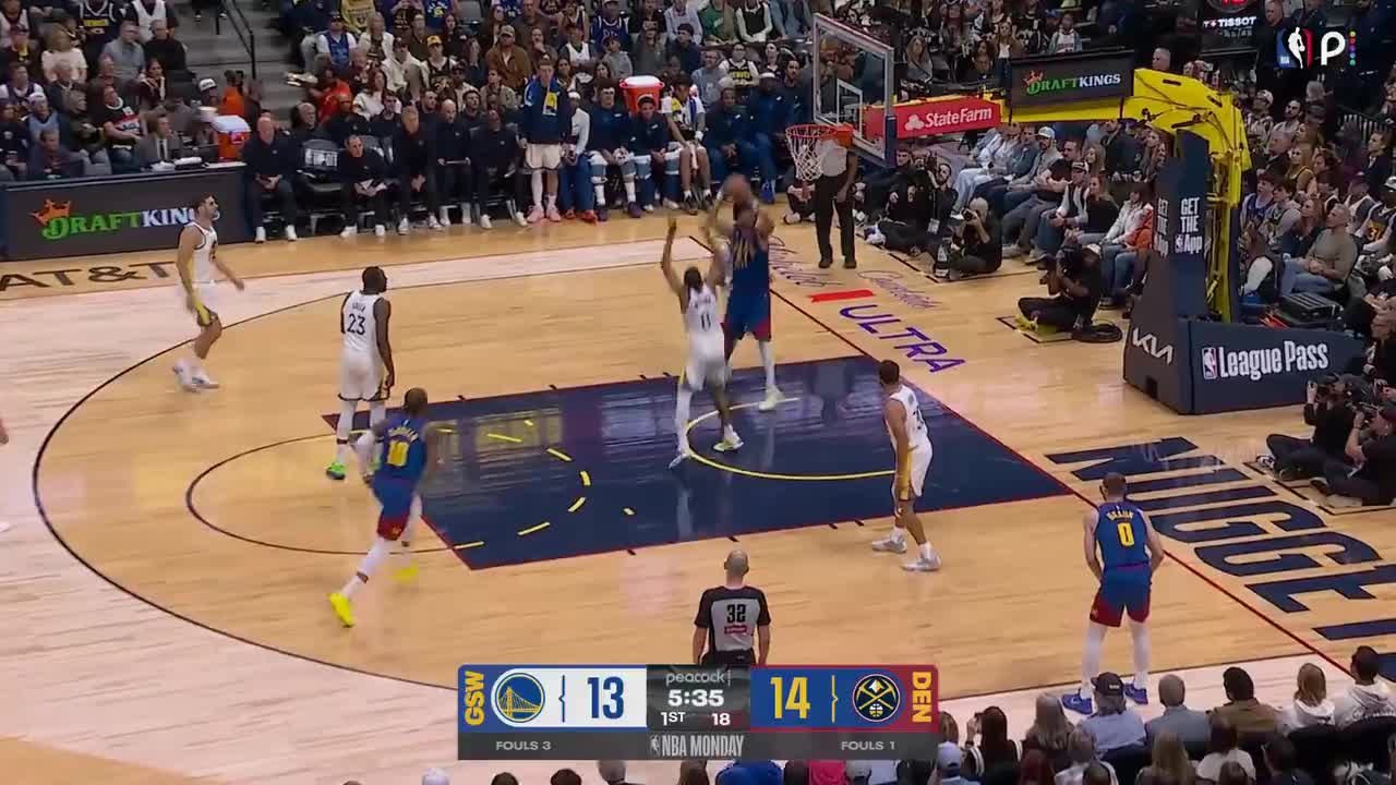 Jamal Murray with the 2 Pt