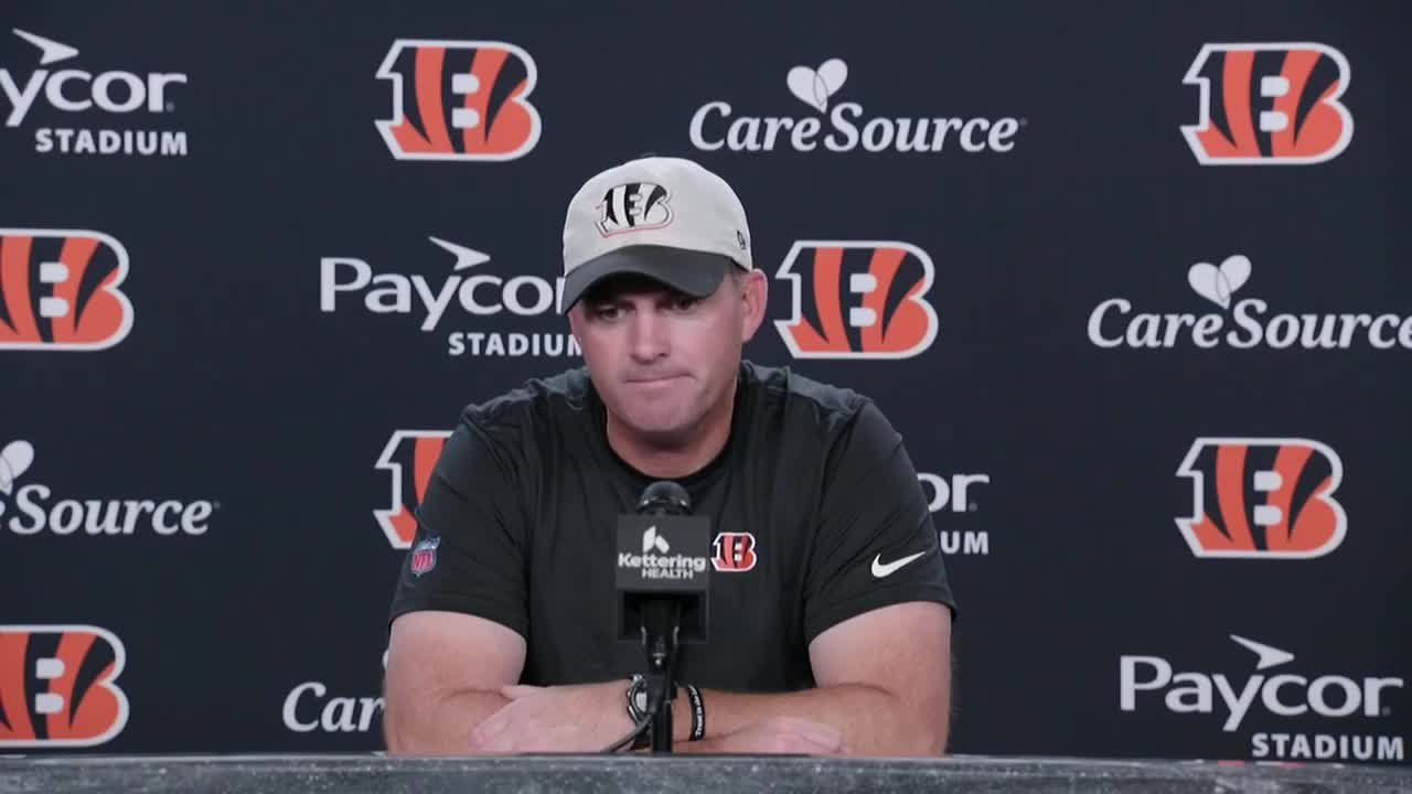 Zac Taylor praises Ryan Rehkow for receiving AFC Player of the Week