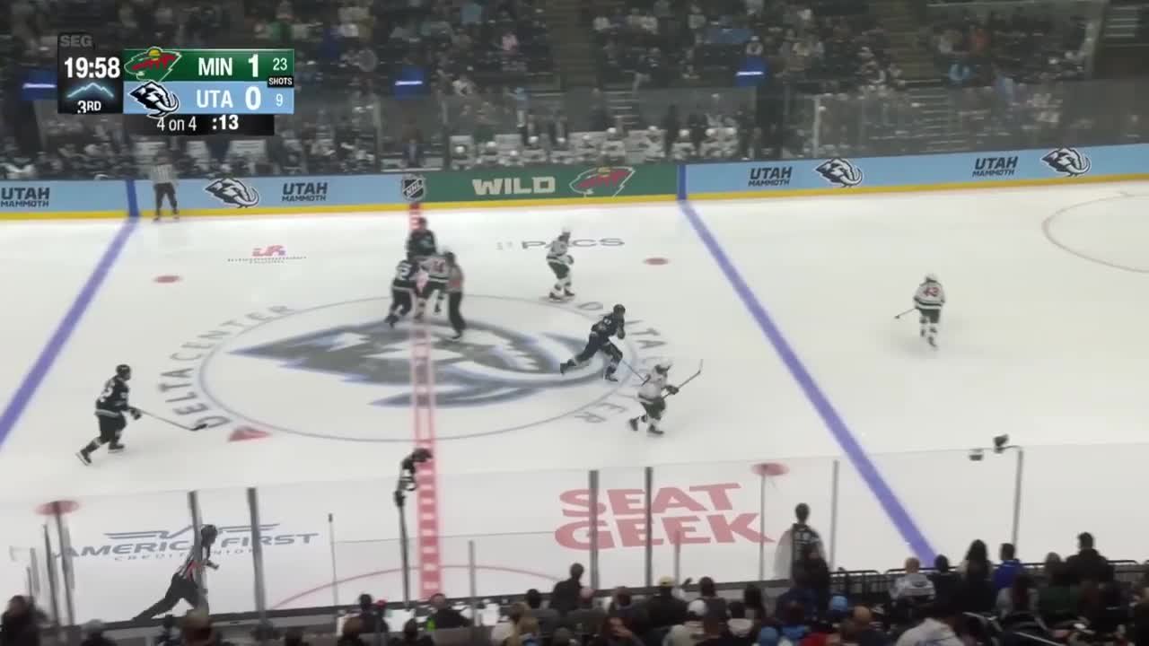 Utah Mammoth vs. Minnesota Wild - Game Highlights