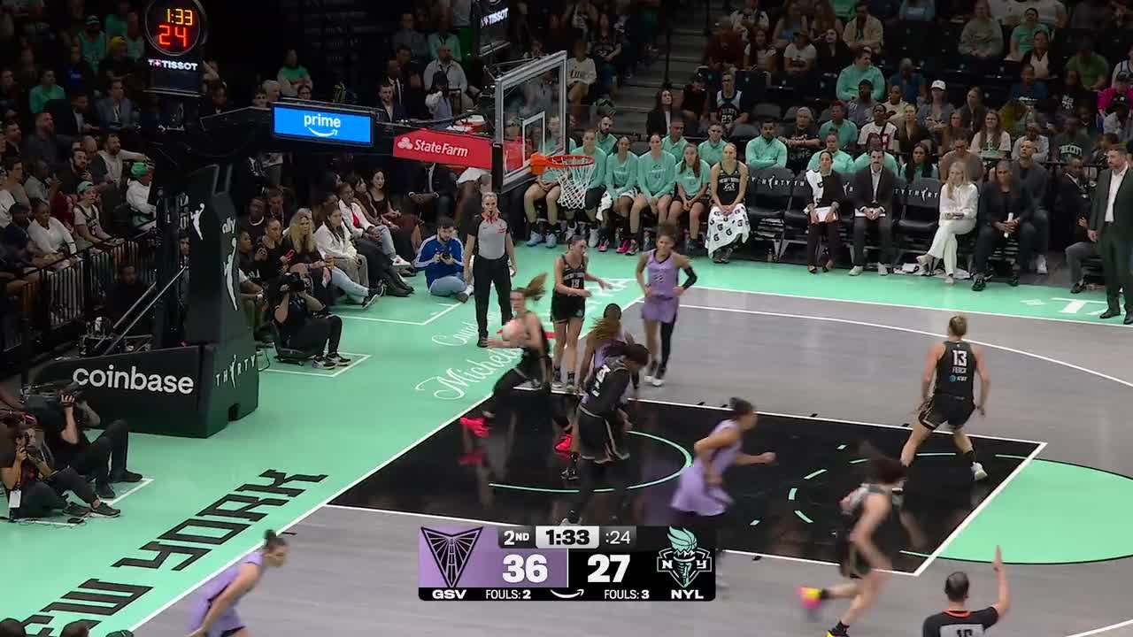 Game Recap: Golden State Valkyries 79, New York Liberty 60 (08/27/2026)