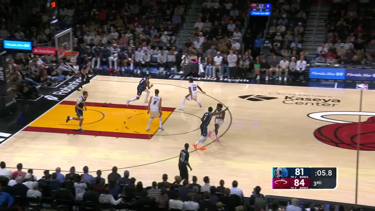 Kyrie Irving with the last basket of the period