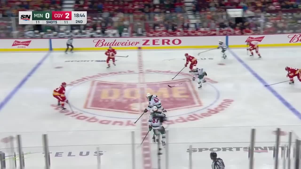 Calgary Flames vs. Minnesota Wild - Game Highlights