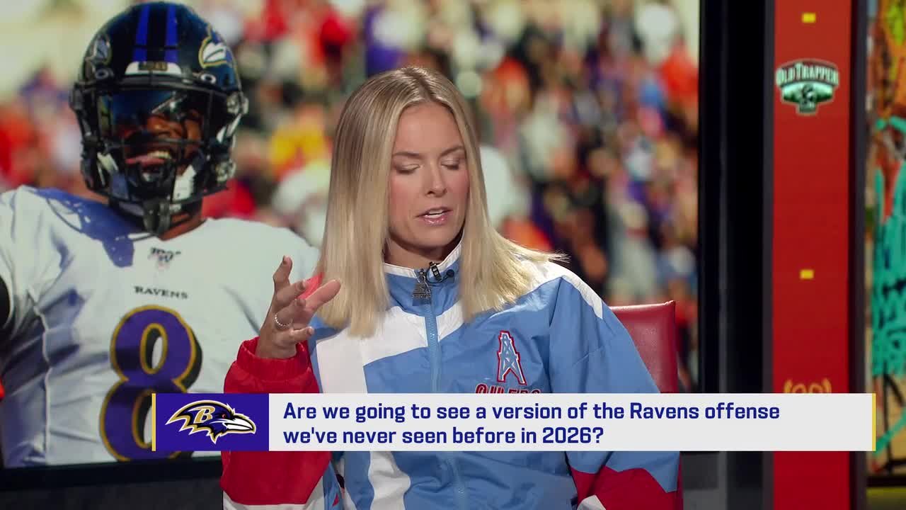 Are we going to see a version of Ravens offense we've never seen before in '26? 'GMFB'
