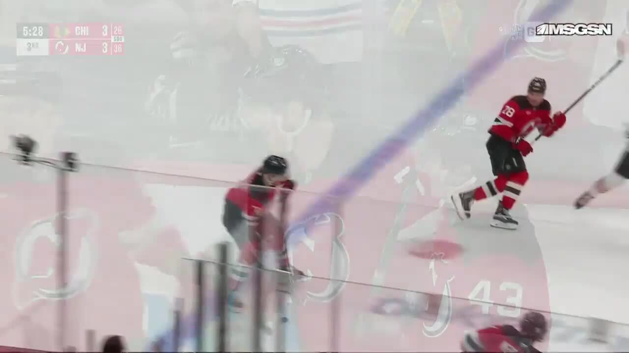 Dougie Hamilton with a Goal vs. Chicago Blackhawks