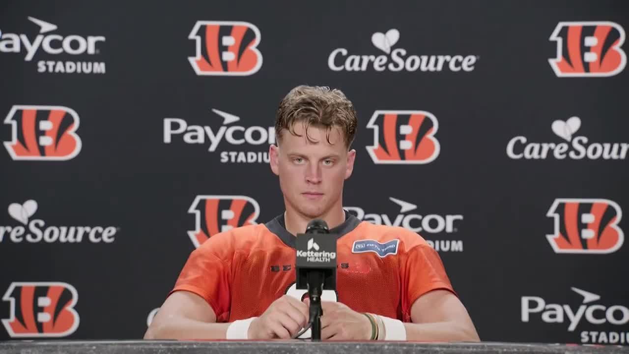 Joe Burrow feels 'really good about the team he has' going into Week 8