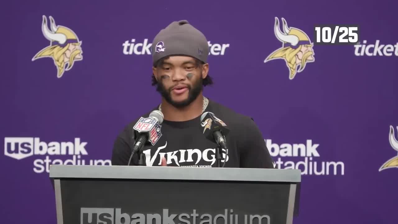 Kyler Murray reflects on Vikings' offense slow starts: We'll continue to get better