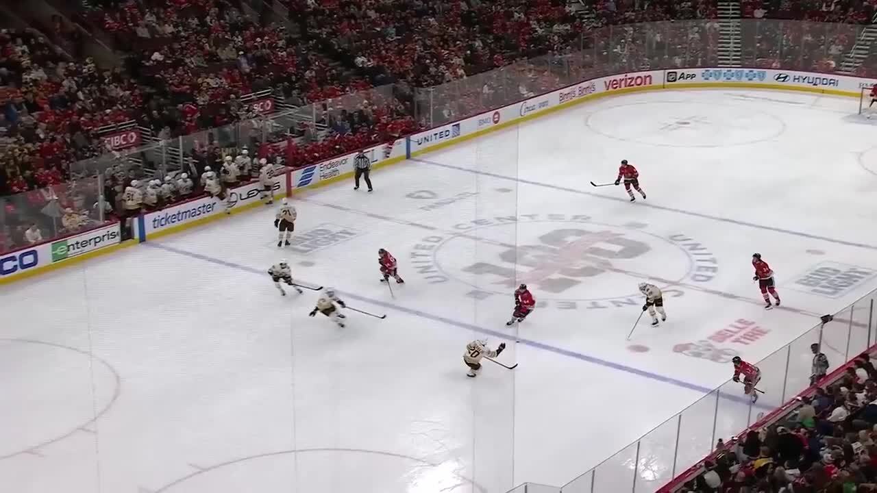 Marat Khusnutdinov with a Goal vs. Chicago Blackhawks