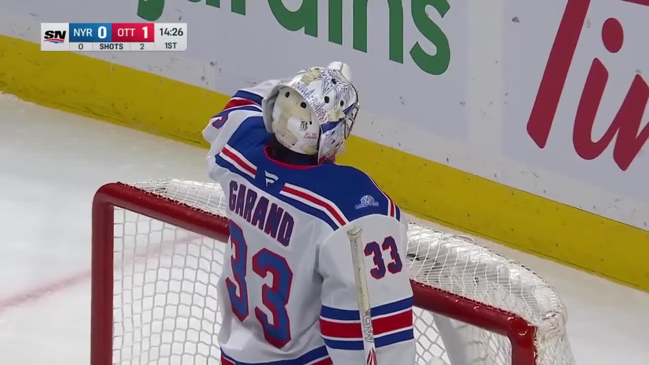 Drake Batherson with a Goal vs. New York Rangers