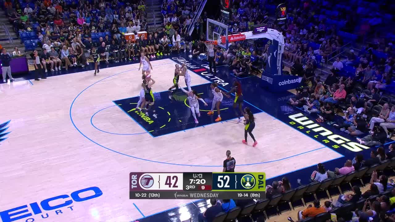 Game Recap: Dallas Wings 94, Toronto Tempo 88 (08/12/2026)