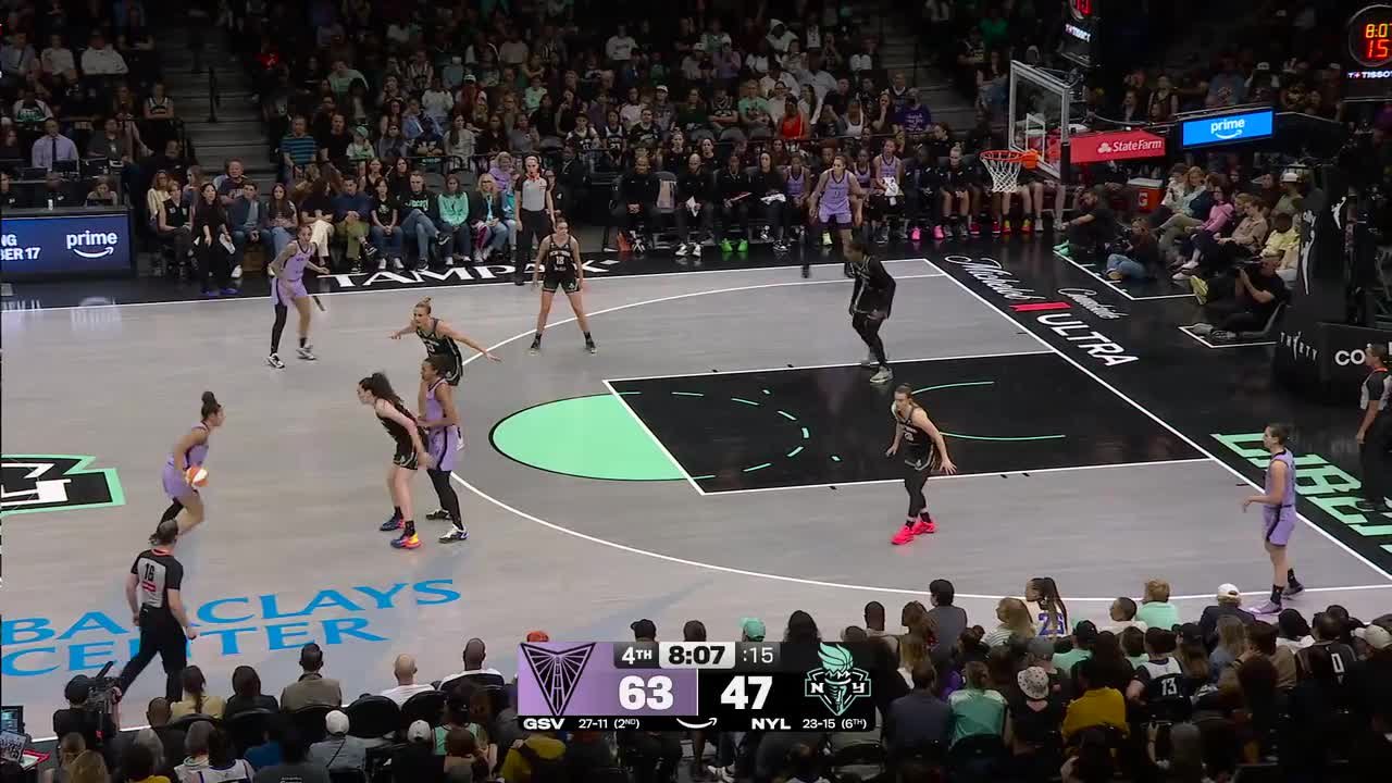 Janelle Salaun Top Points vs. New York Liberty